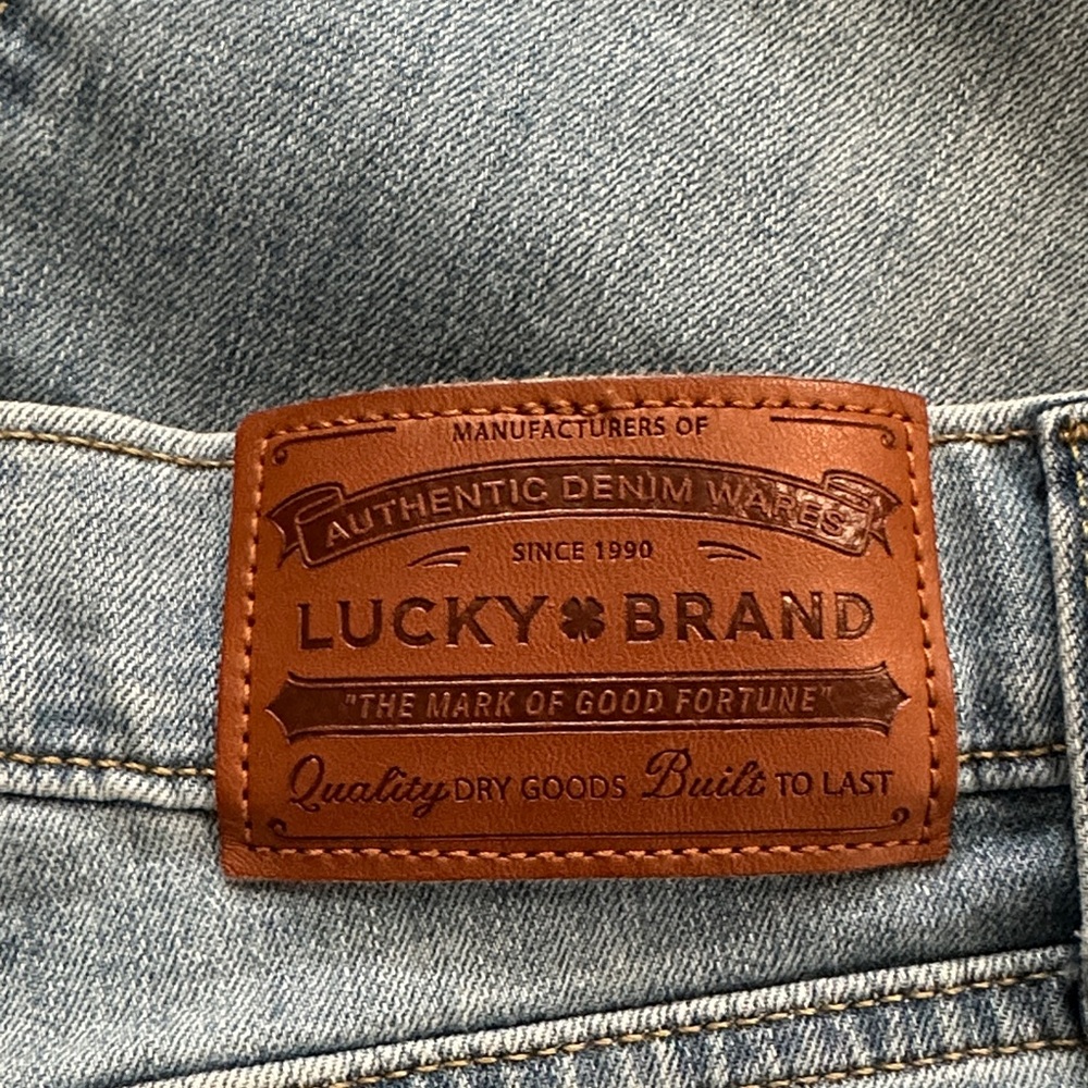 Lucky Brand Men's Straight Blue Jeans